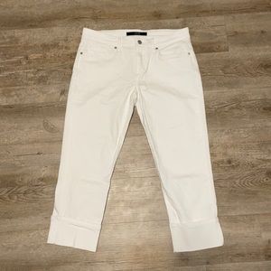 Joe’s White Capri Jeans